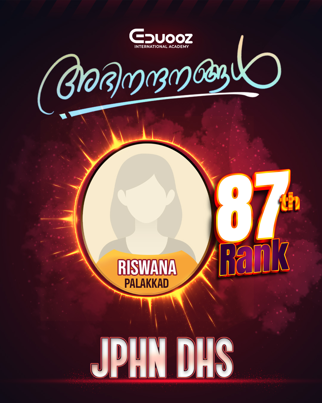 Rank holder portrait: 87 riswana  PHN DHS.jpg